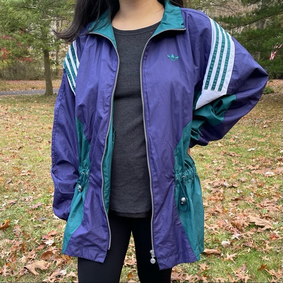 adidas Jackets Coats Vintage Adidas Windbreaker Poshmark